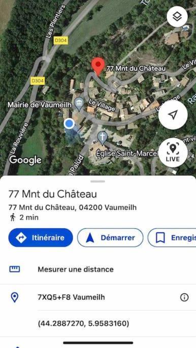 Gite De Charme Le Val Mellis Classe 3 Etoiles Dans La Douceur Provencale Vaumeilh Εξωτερικό φωτογραφία